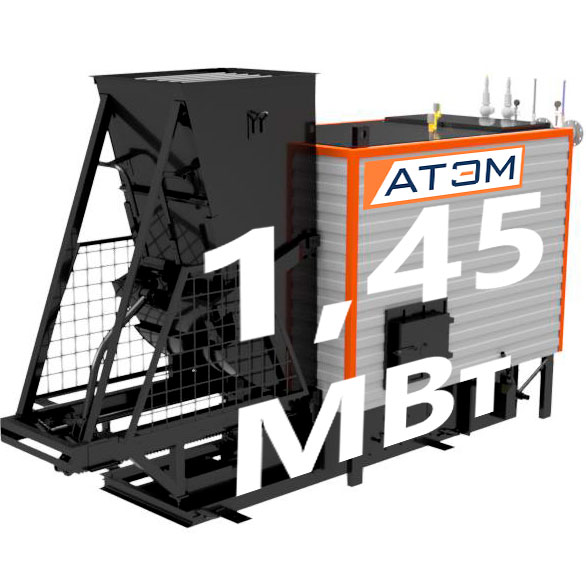 Водогрейный котел КВм-1,45